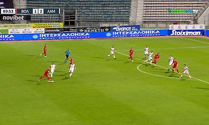 Η γκολάρα του Άλχο που έσωσε τον βαθμό για τον Βόλο κόντρα στη Λαμία!