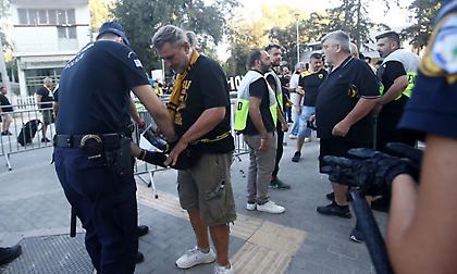 Εξονυχιστικοί έλεγχοι στην OPAP Arena πριν το ΑΕΚ-Ντινάμο Ζάγκρεμπ