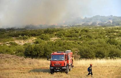 Φωτιά σε αγροτοδασική έκταση στη Μελία Αλεξανδρούπολης