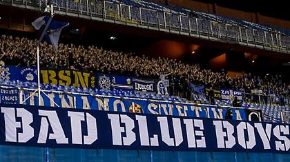 Η UEFA τιμώρησε τη Ντινάμο με αποκλεισμό των οπαδών τους από τα εκτός έδρας ευρωπαϊκά παιχνίδια