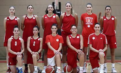 Τα φιλικά της ομάδας μπάσκετ γυναικών του Ολυμπιακού