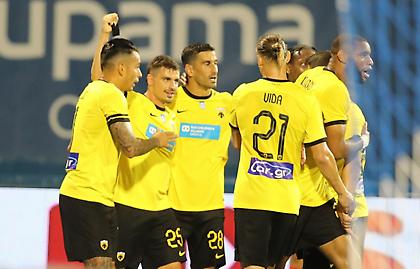 Έγινε γκράφιτι ο πανηγυρισμός του Γαλανόπουλου στο Ζάγκρεμπ για τον Μιχάλη