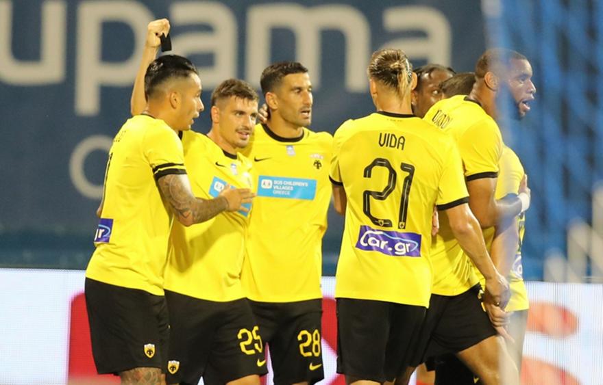 Έγινε γκράφιτι ο πανηγυρισμός του Γαλανόπουλου στο Ζάγκρεμπ για τον Μιχάλη