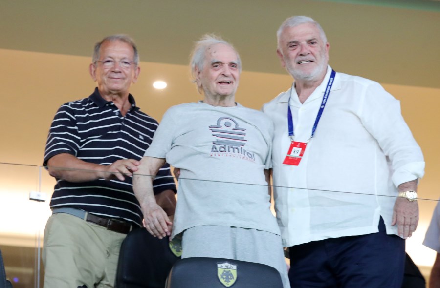 ΑΕΚ-Αντβέρπ: Στο γήπεδο ο Λευτέρης Παπαδόπουλος