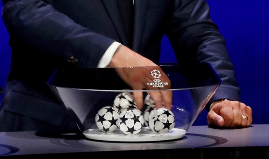 Η κλήρωση των ομίλων του Champions League