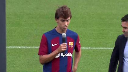 Φέλιξ: «Παιδικό μου όνειρο να έρθω στην Μπαρτσελόνα»