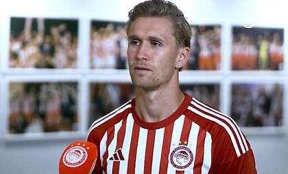 Σολμπάκεν: «Ευτυχισμένος που είμαι εδώ - Σύλλογος νικητής ο Ολυμπιακός»