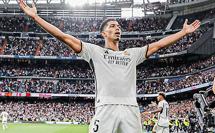 Καυτός Μπέλιγκχαμ, γλίτωσε τη Ρεάλ από κάζο και έκανε... ποδαρικό με το δεξί στο Μπερναμπέου!