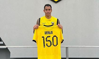 Αραούχο για την συμπλήρωση 150 συμμετοχών με την ΑΕΚ: «Ευχαριστώ για κάθε στιγμή που έχω ζήσει»