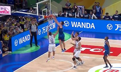 White men can jump: Το απίθανο φόλοου κάρφωμα του Ριβς!