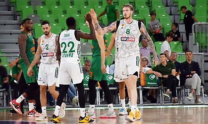 Τα highlights της φιλικής ήττας του Παναθηναϊκού από την Τσεντεβίτα Ολίμπια