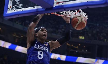 Κορυφαία φάση των προημιτελικών του Μουντομπάσκετ το «Showtime» από Χαλιμπέρτον-Μπανκέρο