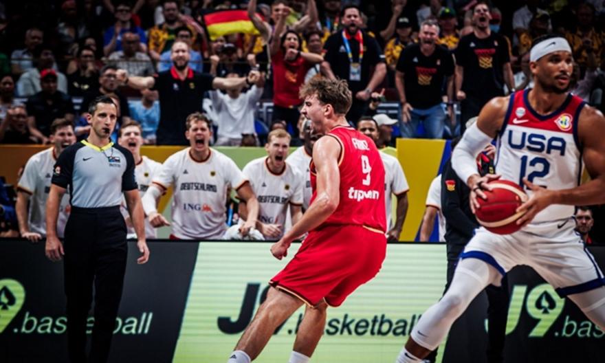 Γερμανία… αλά Dream Team σκόρπισε τις ΗΠΑ και έκλεισε ιστορικό ραντεβού με τη Σερβία στον τελικό!
