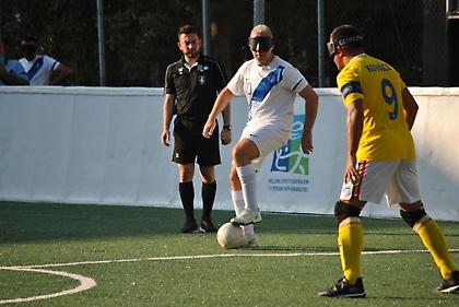 Ποδόσφαιρο Τυφλών: Ισόπαλος 0-0 ο φιλικός αγώνας στη μνήμη των θυμάτων της θεομηνίας και του Αντώνη