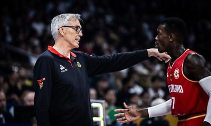 Χέμπερτ: «Η Γερμανία πάει για το χρυσό - Δεν γνώριζα ότι η Σερβία νίκησε τον Καναδά»