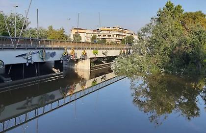 Καλύφθηκαν όλα στην εσωτερική κοίτη του Πηνειού στη Λάρισα