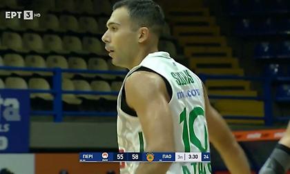 Ο Παναθηναϊκός απάντησε με ένα γρήγορο 10-0 στο σερί του Περιστερίου bwin