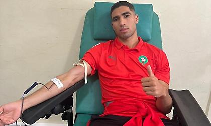 Έδωσε αίμα για τους σεισμόπληκτους η εθνική Μαρόκου