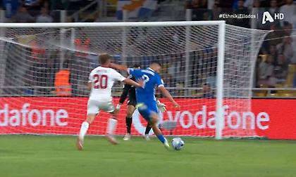 Εξαιρετικό τελείωμα του Μασούρα, δεύτερο γκολ του Μαυροπάνου και 4-0 η Ελλάδα