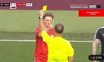 Ο Κλάτενμπεργκ έδειξε κίτρινη και του απάντησαν με κάρτα... UNO σε φιλανθρωπικό αγώνα