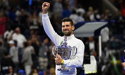 Δικό του και το... 24ο: Βασιλιάς ξανά στο US Open ο Τζόκοβιτς
