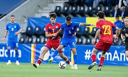 Πρώτο διπλό για την Εθνική Ελπίδων, διά ποδός Τζόλη στην Ανδόρα!