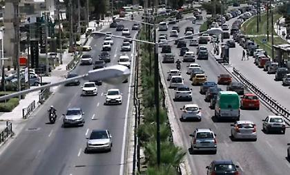 Μποτιλιάρισμα σε αρκετούς δρόμους της πρωτεύουσας