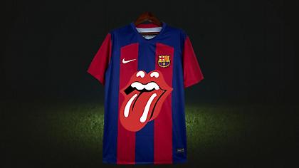 Μπαρτσελόνα: Στο clasico με το σήμα των Rolling Stones