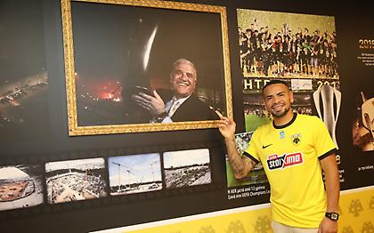 Ξεναγήθηκε στην «OPAP Arena» ο Κάλενς (pics)