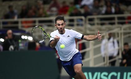 Λύγισε εύκολα τον Σκορίλα ο Μολτσάν, πρεμιέρα με ήττα για την Ελλάδα στο Davis Cup