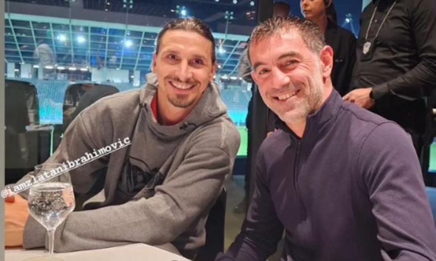 Ίντερ-Μίλαν: Ζλάταν Καραγκούνης δείπνησαν μαζί πριν το ματς