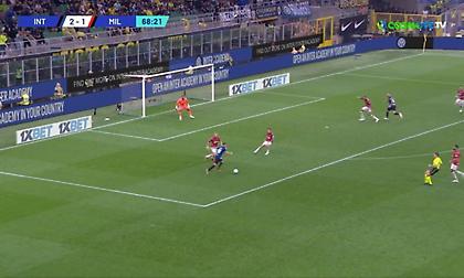 Καθαρίζει με ντοπιέτα ο Μικιταριάν για το 3-1 της Ίντερ!