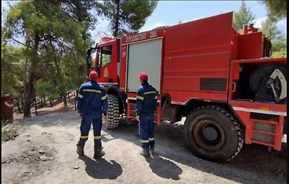 Υπο μερικό έλεγχο η φωτιά στο Μαρκόπουλο - 31 δασικές πυρκαγιές το τελευταίο 24ωρο