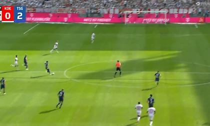 Σκόραρε πίσω από το κέντρο με απίθανο φάλτσο ο Γκρίλιτς της Χόφενχαϊμ!