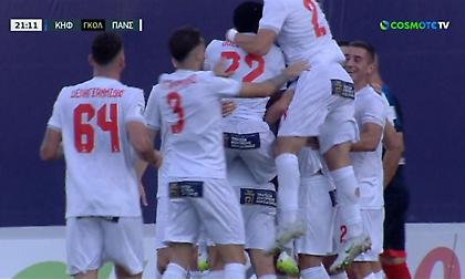 Πανσερραϊκός με σπασμένα φρένα: 3-0 την Κηφισιά στο 22' με κεφαλιά του Μπέργκστρομ!