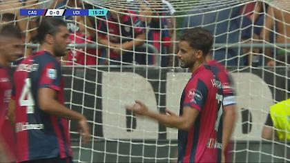 Κάλιαρι-Ουντινέζε: Σωτήριο τάκλιν του Χατζηδιάκου