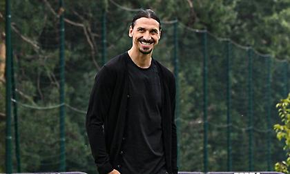 Επισκέφτηκε τη Μίλαν για εμψύχωση μετά την πεντάρα από την Ίντερ ο Ιμπραΐμοβιτς