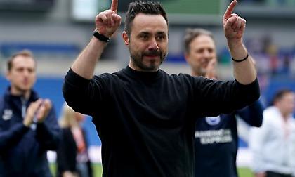 Ντε Τσέρμπι: «Στόχος της Μπράιτον η πρωτιά στον όμιλο»