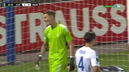 Μπήκε με ορμή στο δεύτερο μέρος ο ΠΑΟΚ και έχασε μεγάλη ευκαιρία με το δοκάρι του Εκόνγκ!