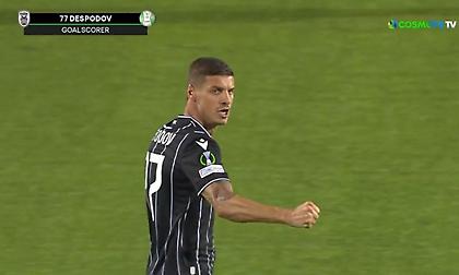 Ο Ντεσπόντοφ χτύπησε για την ανατροπή του ΠΑΟΚ στο Ελσίνκι!