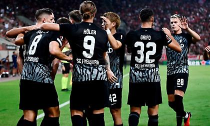Τεράστιο λάθος του Φρέιρε και 1-0 η Φράιμπουργκ στο Καραϊσκάκη!