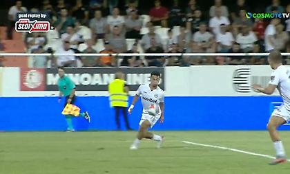 «Xρυσή» αλλαγή ο Γιουμπιτάνα για τον Ατρόμητο: Iσοφάρισε στο Ηράκλειο με απίθανο φαλτσαριστό σουτ