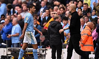 Γκουαρντιόλα: «Ο Ρόντρι μάς απογοήτευσε»