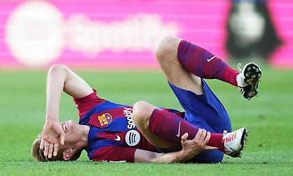 Πλήγμα με Ντε Γιονγκ για Μπαρτσελόνα-Χάνει και το Ελλάδα-Ολλανδία