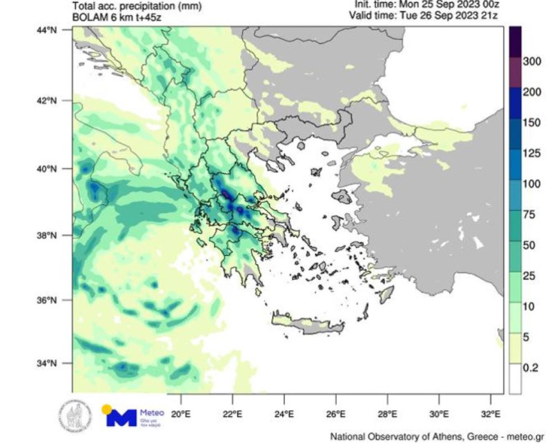 Κακοκαιρία Elias: Πώς θα κινηθεί το επόμενο 48ωρο