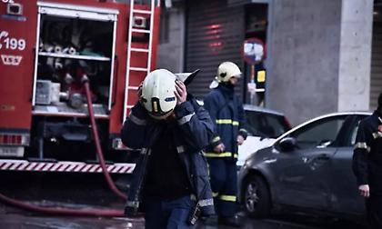 Φωτιά σε συνεργείο αυτοκινήτων στο Νέο Ηράκλειο