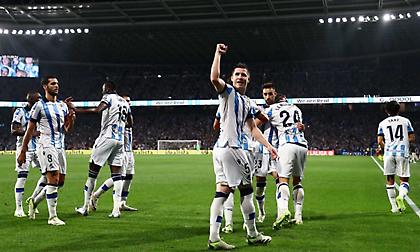 «Kατάπιε» την Μπιλμπάο στο ντέρμπι της Βασκονίας και έπιασε ξανά τετράδα η Σοσιεδάδ!