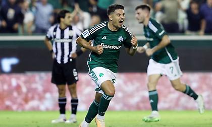 Δοκάρι και μέσα για τον Παλάσιος και 1-1 για τον Παναθηναϊκό