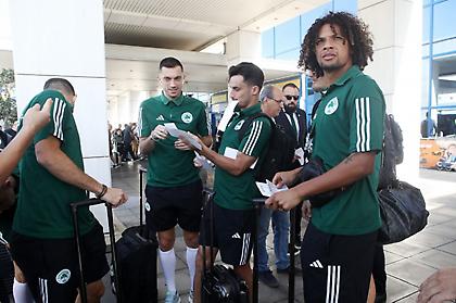 Τα «κλικς» από την αναχώρηση του Παναθηναϊκού για το Ισραήλ