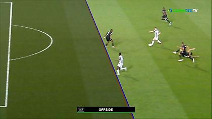 Ακυρώθηκε γκολ του Σαμάτα για οριακό οφσάιντ!